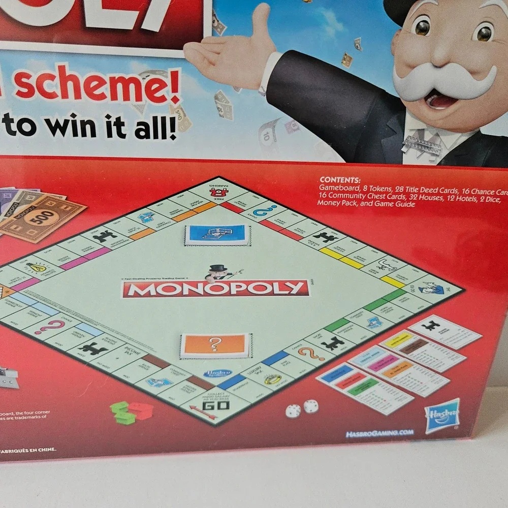 Monopoly Classic Board Game Hasbro - NEW Sealed